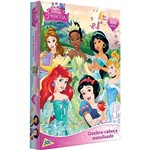 Assistência Técnica e Garantia do produto Quebra-Cabeça Encapado Princesas Disney Metalizado 100 Peças - Jak