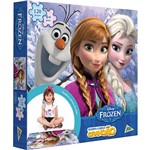 Assistência Técnica e Garantia do produto Quebra-Cabeça Grandão Disney Frozen 120 Peças - Jak