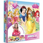 Assistência Técnica e Garantia do produto Quebra-Cabeça Grandão Princesas Disney 48 Peças - Jak