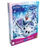 Assistência Técnica e Garantia do produto Quebra Cabeça Puzzle 100 Peças Frozen - Grow