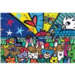 Assistência Técnica e Garantia do produto Quebra Cabeça Romero Brito Mias Garden 150 Peças - Grow