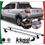 Assistência Técnica e Garantia do produto Rack Caçamba Travessa Caminhonete Fiat Strada - Kiussi Dolomiti