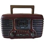Assistência Técnica e Garantia do produto Radio Vintage Retro Amadeirado Bivolt