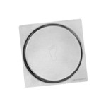 Assistência Técnica e Garantia do produto Ralo Click Inteligente de Banheiro 10x10 Cm (inox Fosco) - Sincenet