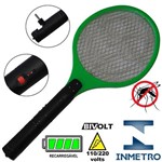 Assistência Técnica e Garantia do produto Raquete Mata Mosquito, Mosca e Inseto Elétrica Recarregável Bi-volt Verde CBRN0784