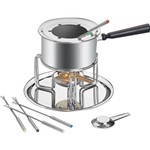 Assistência Técnica e Garantia do produto Rechaud para Fondue com 6 Garfos e 1 Bandeja Inox - Rojemac