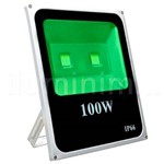 Assistência Técnica e Garantia do produto Refletor Holofote Led 100w Bivolt 180° Verde Prova D'água