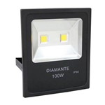 Assistência Técnica e Garantia do produto Refletor Led 100w Luz Branca Bivolt Diamante