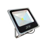 Assistência Técnica e Garantia do produto Refletor Led Holofote 20w Bivolt Prova D'água - Branco Frio