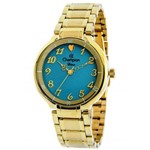 Assistência Técnica e Garantia do produto Relógio Champion Feminino Banhado a Ouro CN26395F