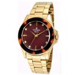Assistência Técnica e Garantia do produto Relógio Champion Feminino Cn27456i Dourado
