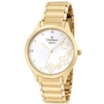Assistência Técnica e Garantia do produto Relógio Champion Feminino Dourado Cn25912h