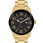Assistência Técnica e Garantia do produto Relógio Condor Masculino Dourado Caixa Preta