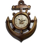 Assistência Técnica e Garantia do produto Relógio de Parede Âncora, Náutico Motivo Madeira Quartz Winc