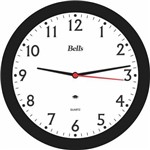 Assistência Técnica e Garantia do produto Relógio de Parede Bells Redondo Números 21,7cm Preto
