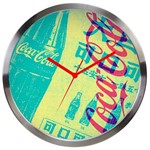 Assistência Técnica e Garantia do produto Relógio de Parede Coca-Cola Metal Contemporary Green/Azul