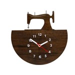 Assistência Técnica e Garantia do produto Relógio de Parede Decorativo - Modelo Maquina de Costura - ME Criative