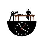 Assistência Técnica e Garantia do produto Relógio de Parede Decorativo - Modelo Mesa de Bilhar