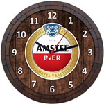 Assistência Técnica e Garantia do produto Relógio de Parede Quadro Tampa de Barril Cerveja Bebida W002