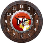 Assistência Técnica e Garantia do produto Relógio de Parede Quadro Tampa de Barril Cerveja Bebida W030