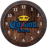 Assistência Técnica e Garantia do produto Relógio de Parede Quadro Tampa de Barril Cerveja Bebida W010
