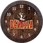 Assistência Técnica e Garantia do produto Relógio de Parede Quadro Tampa de Barril Cerveja Bebida W031