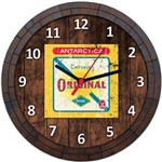 Assistência Técnica e Garantia do produto Relógio de Parede Quadro Tampa de Barril Cerveja Bebida W055