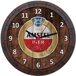 Assistência Técnica e Garantia do produto Relógio de Parede Quadro Tampa de Barril Cerveja Bebida W056