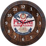 Assistência Técnica e Garantia do produto Relógio de Parede Quadro Tampa de Barril Cerveja Bebida W077