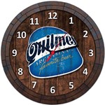 Assistência Técnica e Garantia do produto Relógio de Parede Quadro Tampa de Barril Cerveja Bebida W088