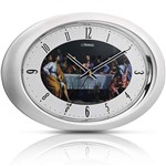 Assistência Técnica e Garantia do produto Relógio de Parede Quartz Branco Pérola - Herweg