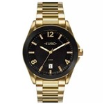 Assistência Técnica e Garantia do produto Relógio Euro Feminino Color Mix Shine Dourado Eu2315hm/4p