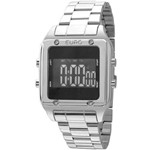 Assistência Técnica e Garantia do produto Relógio Euro Feminino Eug2510ab/3p Original Quadrado Prata