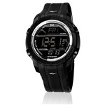 Assistência Técnica e Garantia do produto Relógio Everlast Action E700 Digital, Caixa ABS e Pulseira PU Preta
