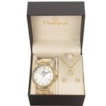 Assistência Técnica e Garantia do produto Relógio Feminino Champion CN27821W Kit Colar e Par de Brincos