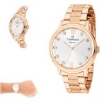 Assistência Técnica e Garantia do produto Relógio Feminino Champion Elegance Rosê CN28437Z