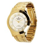Assistência Técnica e Garantia do produto Relógio Feminino Champion Passion Dourado Fundo Prata CH24544H