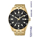 Assistência Técnica e Garantia do produto Relógio Masculino Citizen TZ31114U Quartz Dourado Preto 42mm Diametro