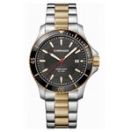 Assistência Técnica e Garantia do produto Relógio Masculino Suíço Wenger Linha Seaforce Aço Inox / Dourado 01.0641.127