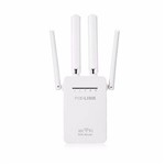 Assistência Técnica e Garantia do produto Repetidor Wi-Fi Mini Roteador Wireless 4 Antenas 2800M