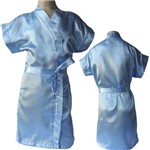 Assistência Técnica e Garantia do produto Robe Infantil Feminino Azul Marinho P