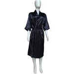 Assistência Técnica e Garantia do produto Robe Longo Feminino de Cetim Kimono Roupão Ref 410
