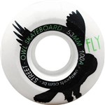 Assistência Técnica e Garantia do produto Roda para Skate Fly 53mm Owl Sports - Branco
