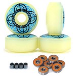 Assistência Técnica e Garantia do produto Roda Planet Skate 55mm + Rolamentos Abec 11 + Espaçadores