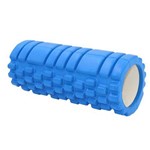 Assistência Técnica e Garantia do produto Rolo Massagem Liberação Miofascial Foam Roller Soltura Yoga Pilates - Azul