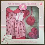 Assistência Técnica e Garantia do produto Roupa para Boneca - Kit Luxo Cupcake – Adora Doll – Laço de Fita