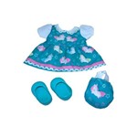 Assistência Técnica e Garantia do produto Roupa para Boneca - Kit Vestido Unicórnio - Baby Alive – Laço de Fita
