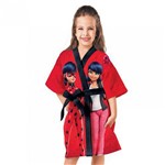 Assistência Técnica e Garantia do produto Roupão Infantil Aveludado Ladybug Algodão Lepper Vermelho