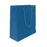 Assistência Técnica e Garantia do produto Sacola de Papel Azul Turquesa 10x10x3,5cm - 500 Unidades.