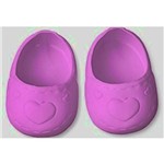Assistência Técnica e Garantia do produto Sapato para Boneca – Modelo Sapatilha 5cm – Little Mommy - Pink– Laço de Fita